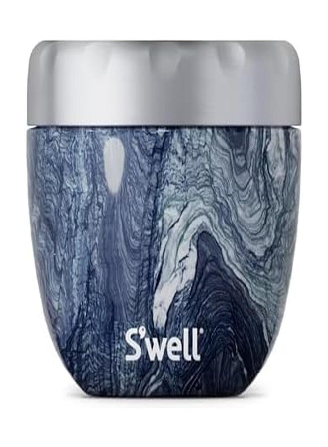 S'well 12821-H20-H64065 Stainless Steel Bowls - 21.5oz - Azurite Marble Eats - Triple-Layered Vacuum-Insulated Containers Keeps Food Cold for 11 Hours and Hot for 7 - Condensation/ Leak-Free - Image 1