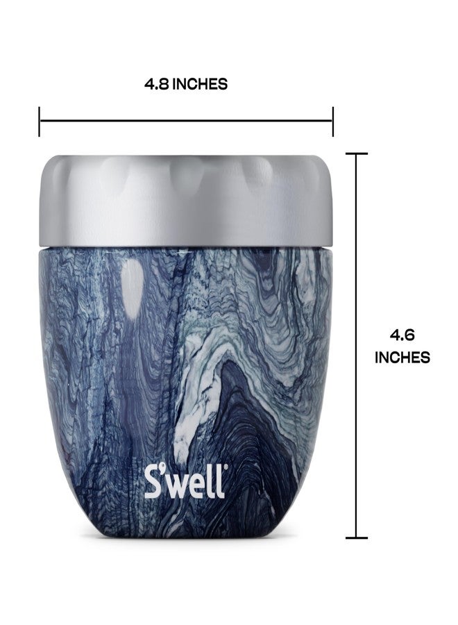 S'well 12821-H20-H64065 Stainless Steel Bowls - 21.5oz - Azurite Marble Eats - Triple-Layered Vacuum-Insulated Containers Keeps Food Cold for 11 Hours and Hot for 7 - Condensation/ Leak-Free - Image 5
