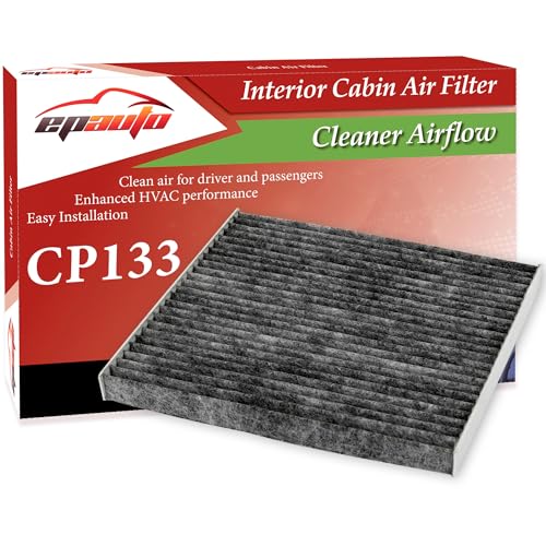 EPAuto CP133 (CF10133) Replacement for Toyota Premium Cabin Air Filter include Activated Carbon - Image 1