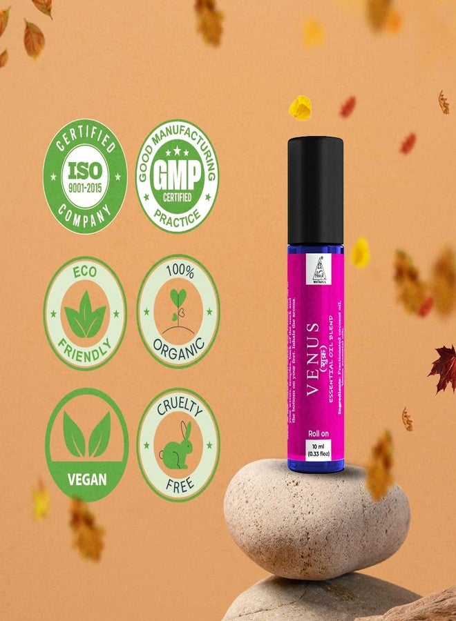 Anshil Venus Essential Oil Roll On | 10ml Love & Harmony Aromatherapy Blend | Natural Calm, Emotional Healing & Confidence Enhancer | Roll-On for Self-Love, Positivity & Inner Balance - Image 4