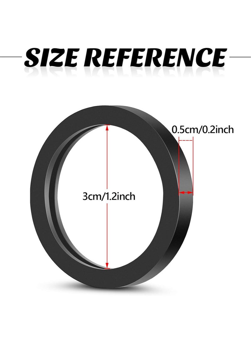 Generic 10 Pieces Gas Can Spout Gaskets Replacement Rubber Ring Can Gaskets Fuel Washer Seals Spout Gasket Sealing Rings Replacement Gas Gaskets Compatible with Most Gas Can Spout  - Image 3