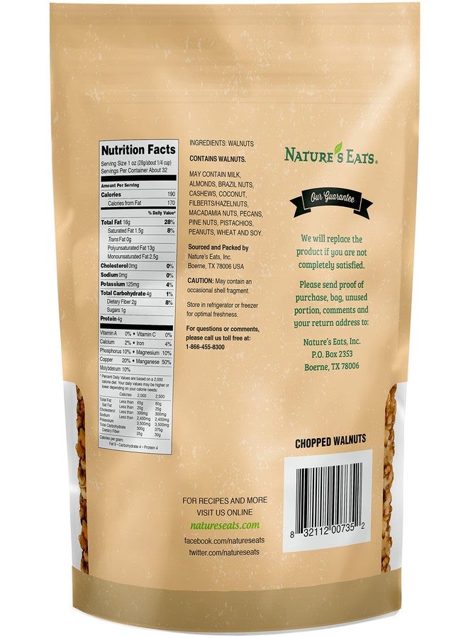 Nature's Eats Chopped Walnut, 32 Ounce - Image 2