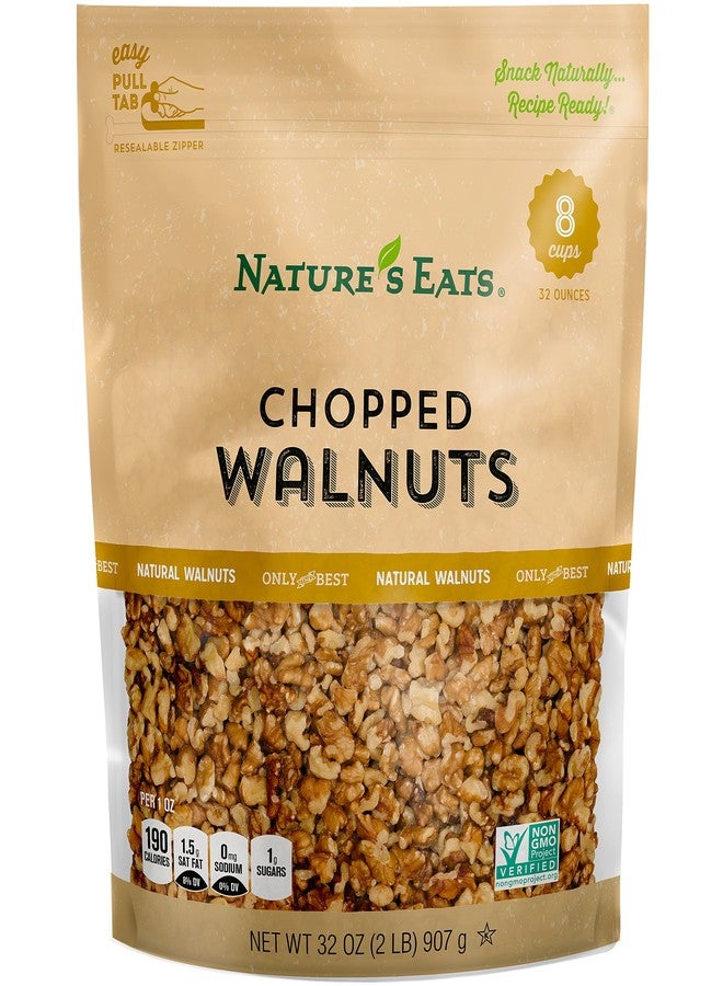 Nature's Eats Chopped Walnut, 32 Ounce - Image 1