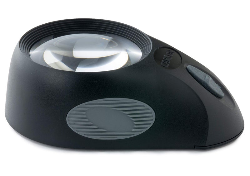 Carson LumiLoupe Ultra 5x LED Lighted Stand Loupe Magnifier with 3 Brightness Settings (LL-88) - Image 2