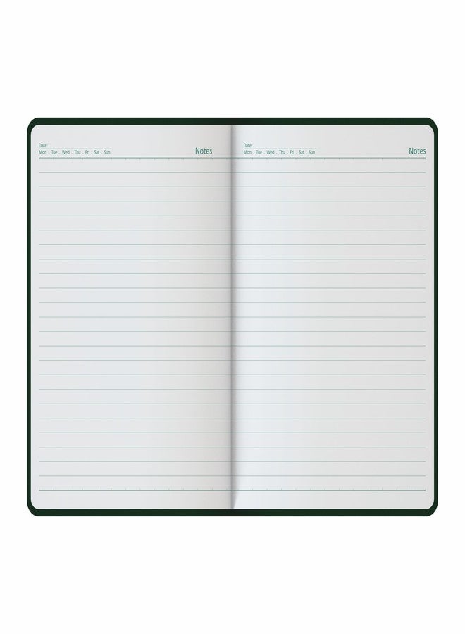 Anupam Daily Notes A5 Journal Notebook | 256 Pages | 80 GSM Premium Paper | Matte PVC Hard Cover with Matching Elastic Band | Undated Planner, Notes & Details Pages | Elegant Foil Cover | Maroon - Image 3