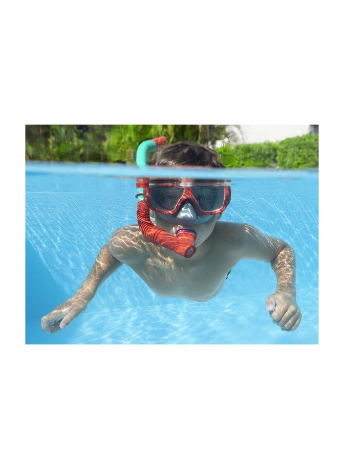 Bestway Hydro-Swim Pike Set – Premium Snorkel & Mask Combo for Clear Underwater Vision, Comfortable Fit & Leak-Proof Design - Image 3
