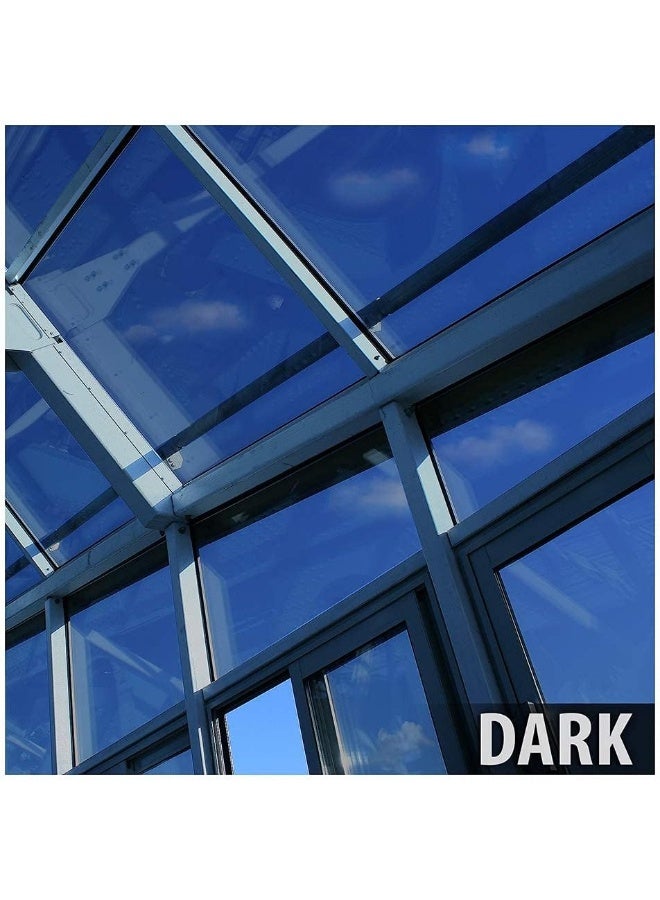 BDF EXNA20 Exterior Window Film Daytime Privacy and Sun Control Natural 20 Black Dark  36in X 7ft - Image 2