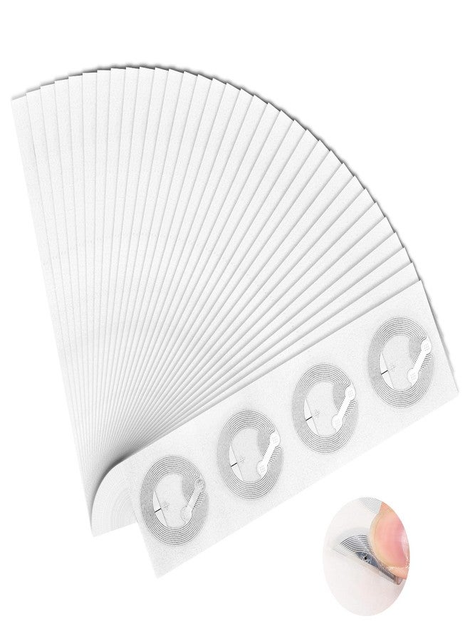 Yolev 100 Pcs NFC Stickers Ntag215 Programmable NFC Tags Sticker Rewritable RFID Stickers 504 Bytes Memory Adhesive Labels Compatible with NFC-Enableds - Image 1