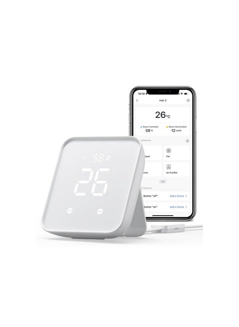 SwitchBot Hub 2 (2nd Gen) Compatible with Alexa & Google Assistant