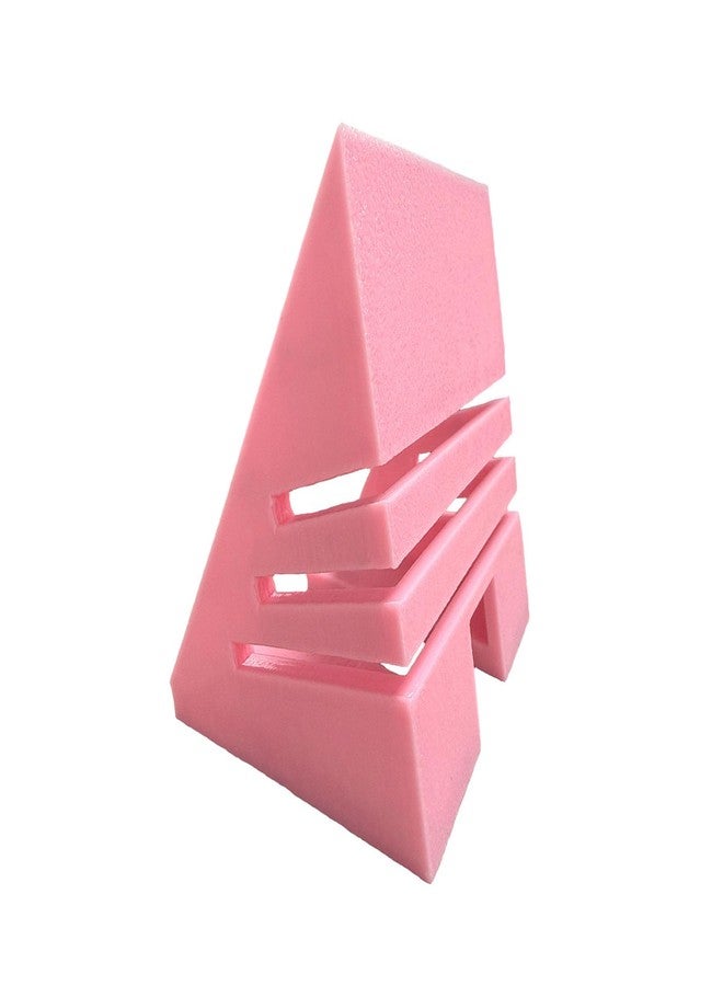 SPANSEE Jigsaw Puzzle Box Stand, Puzzle Lid Holder, Puzzle Box Block, Jigsaw Puzzle Board Accessory, 3-Angle Adjustable (Pink) - Image 1