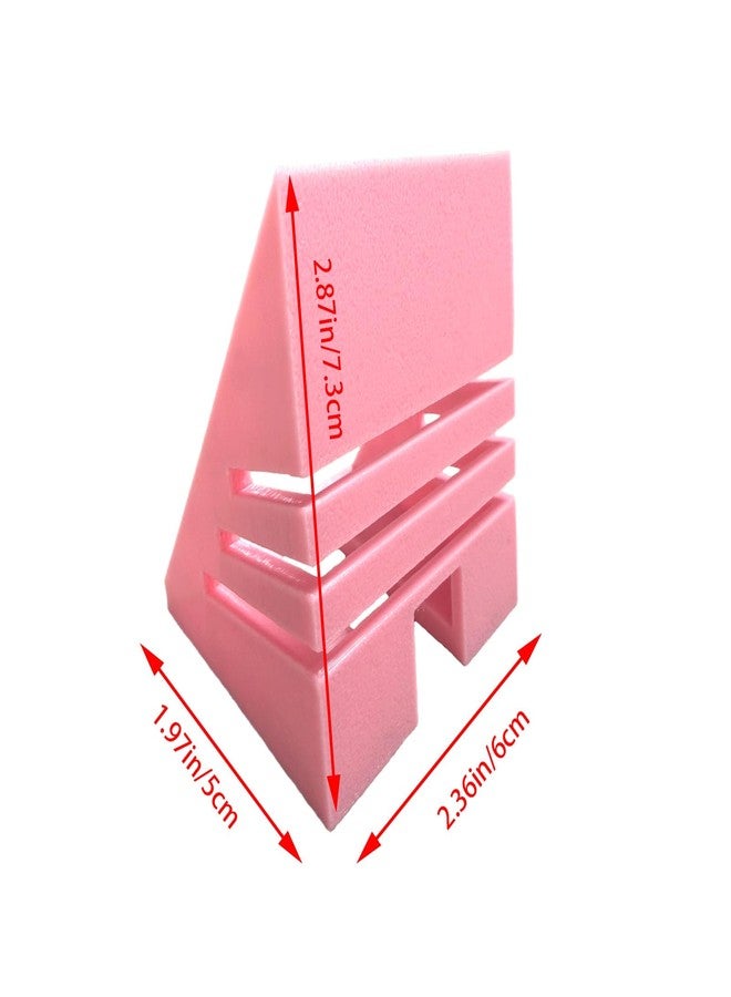 SPANSEE Jigsaw Puzzle Box Stand, Puzzle Lid Holder, Puzzle Box Block, Jigsaw Puzzle Board Accessory, 3-Angle Adjustable (Pink) - Image 4