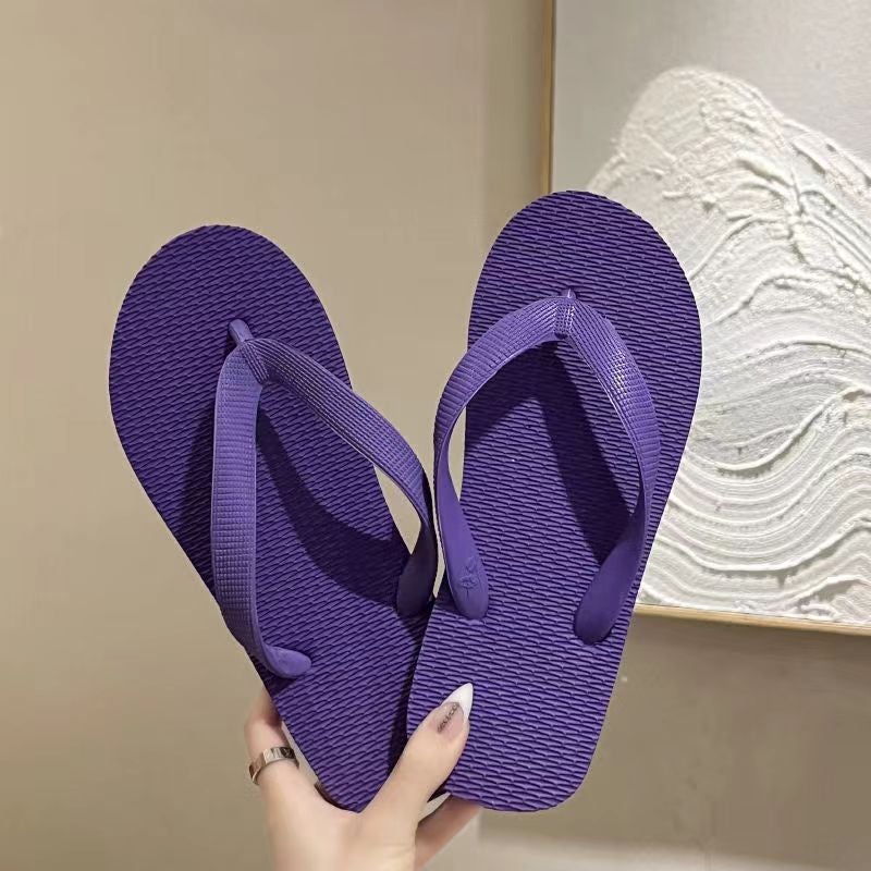 Thai Rubber Flip Flops Anti-slip Indoor Outdoor - Image 1