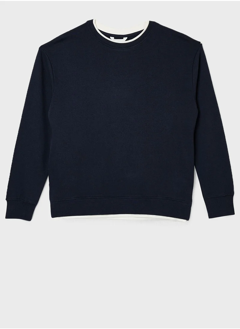 MANGO Youth Long Sleeve Sweater