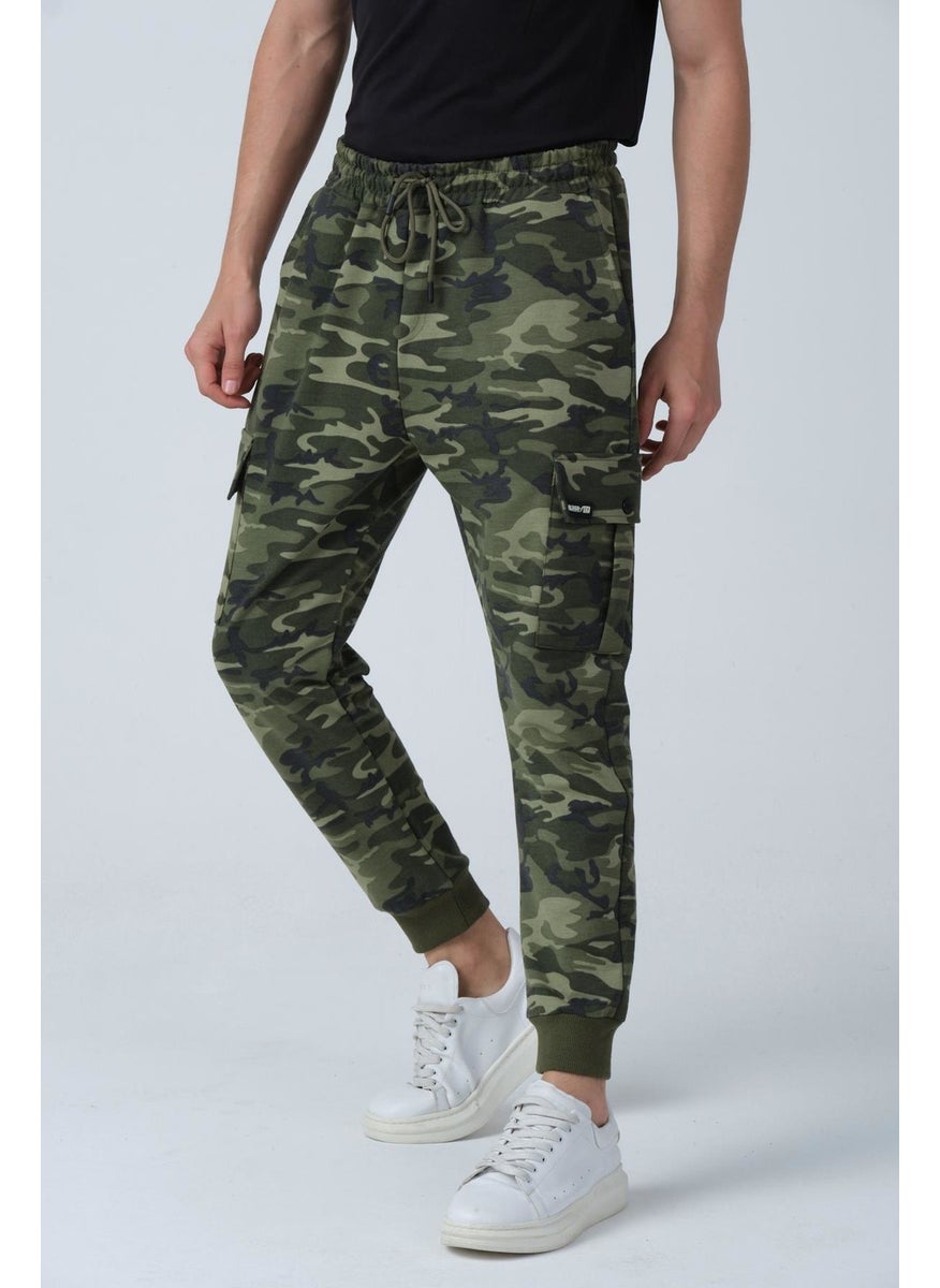Alexander Gardi Camouflage Patterned Pocketed Sweatpants (E21-72100)  - Image 4