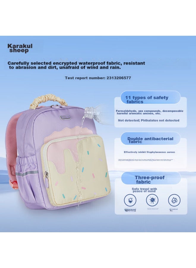 Kalayoung Children's Backpack For Primary School Students Grades 1-3, Ultra-light Cloud Kindergarten Backpack For Boys And Girls, Preschool Backpack, Double Shoulder Bag - Image 3