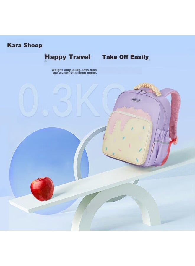 Kalayoung Children's Backpack For Primary School Students Grades 1-3, Ultra-light Cloud Kindergarten Backpack For Boys And Girls, Preschool Backpack, Double Shoulder Bag - Image 5