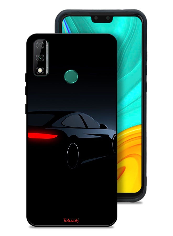 Tolwak غطاء حماية لهاتف هواوي Y8s - سيارة داكنة - Image 1