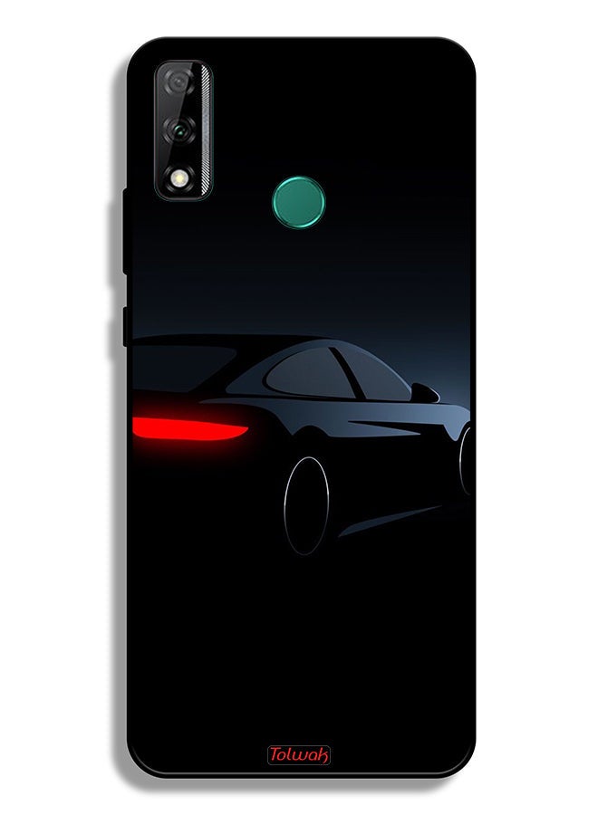 Tolwak غطاء حماية لهاتف هواوي Y8s - سيارة داكنة - Image 2