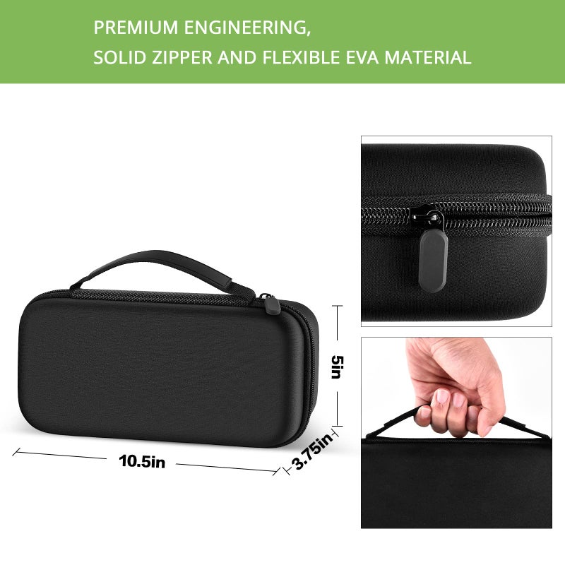 ALKOO Premium Trading Card Carrying Case - Hard Shell TCG Travel Storage Bag with Dividers & Shoulder Strap - Holds 1,000+ Sleeved Cards or Deck Boxes - Compatible with MTG & Sports Cards - Image 5