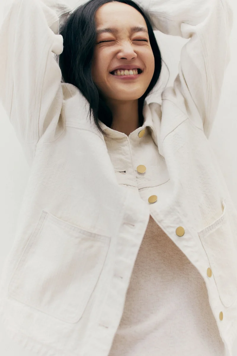 اتش اند ام جاكيت خفيف من التويل