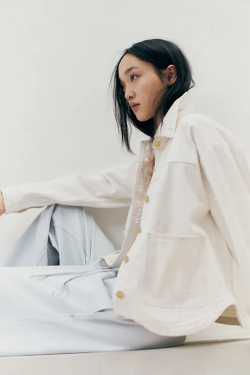 اتش اند ام جاكيت خفيف من التويل