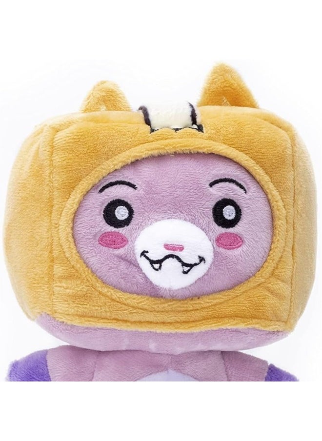 Generic - Lankybox Transformation Cat Plush Toy Carton Little Man Doll Doll Straight Hair-Color:Multicolor - Image 1