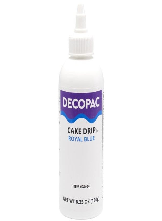 ديكوباك كيك دريب، لون أزرق ملكي، نكهة فانيليا، ملمس مطفي كالشوكولاتة، 6.35 أونصة - Image 2