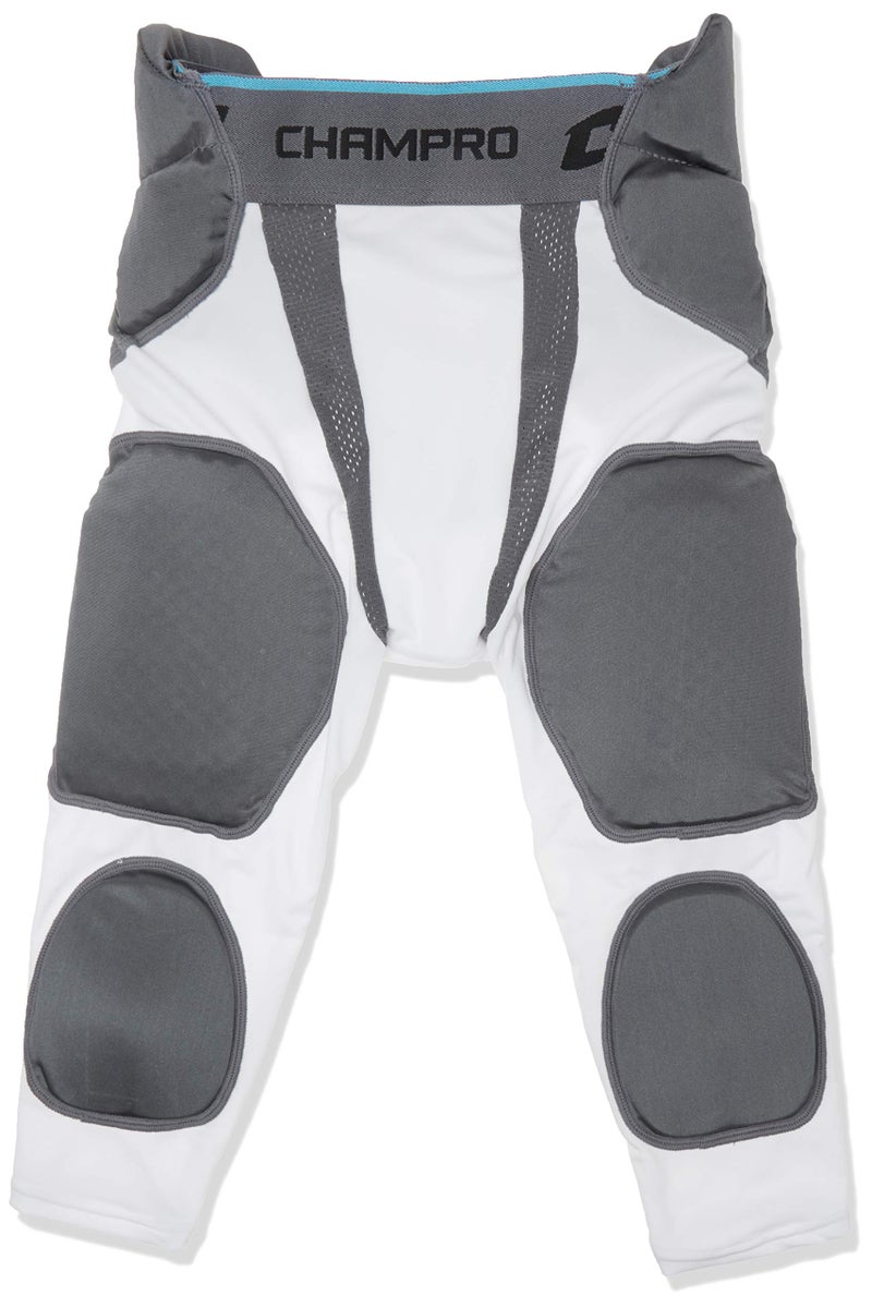 Champro Man-Up 7-Pad Integrated Youth Girdle White  Medium - Image 3