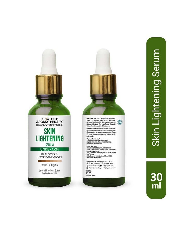 Keya Seth Aromatherapy Keya Seth Aromatherapy Skin Lightening Underarm Serum For Acanthosis Nigricans Exfoliating & Brightening With Lactic Acid Mulberry Extract 30Ml  - Image 2