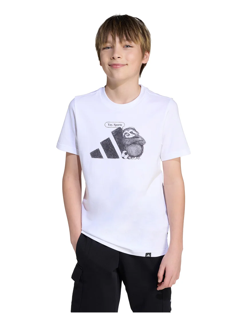 Adidas Youth Sports Graphic T-Shirt