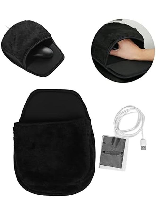 erorex - Heating Mousepad Usb Heated Computer Mouse Pad With Wrist Guard Hand Warmer Roomy Hand Warming Mouse Pad Heated Mouse Pad Hand Warmer Desk Accessories For Men And Women 01 - Image 1