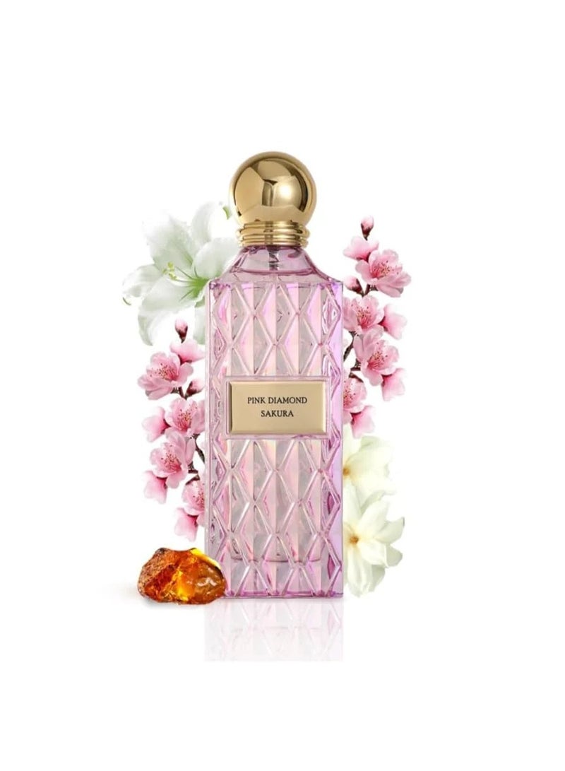 ابراق عطر بينك دايموند ساكورا او دي بارفان 150 مل - Image 4