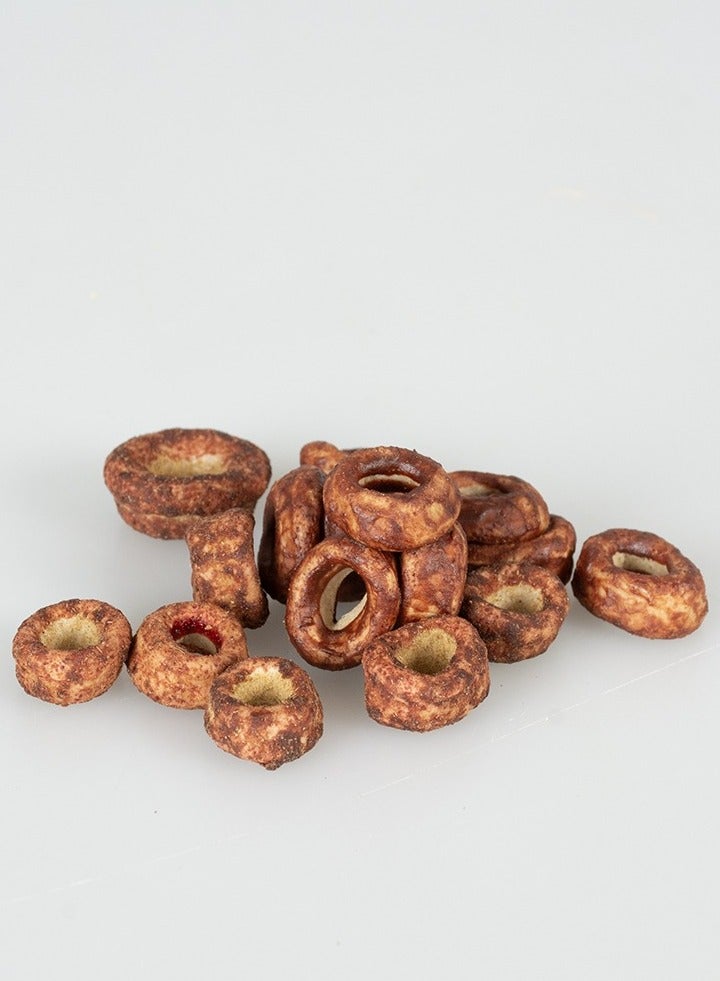 Duvo Crunchy Salmon Ring for Cats 50g  - Image 2