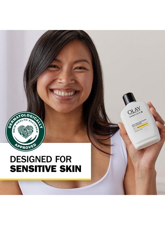 Olay Complete+ Daily Facial Moisturizer With Sunscreen Spf 40 Fragrancefree 6 Fl Oz Broad Spectrum Sunscreen For Sensitive Skin - Image 5