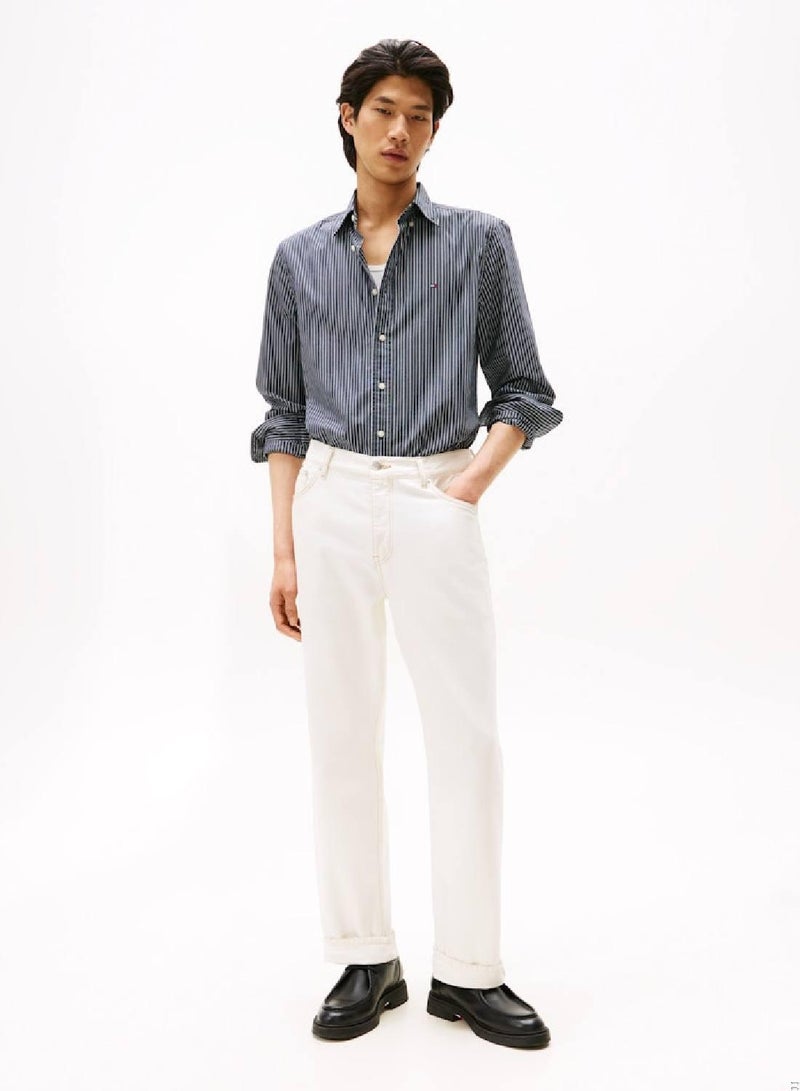 TOMMY HILFIGER TH Flex Regular Fit Poplin Shirt - Image 3