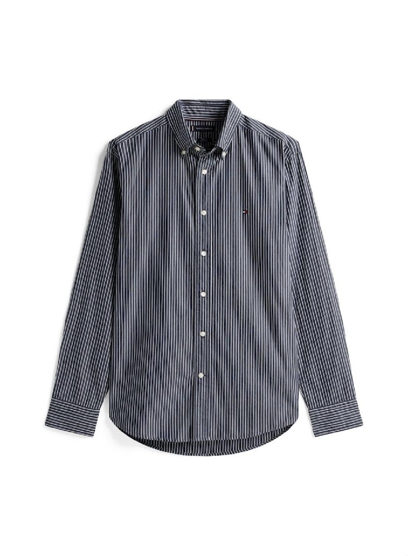 TOMMY HILFIGER TH Flex Regular Fit Poplin Shirt - Image 4