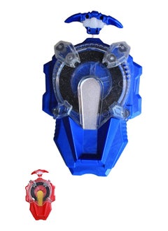 GYRO BURST SAMURAI Gyro Burst Surge Turbo Sparking Cable Speed Launcher for Spinning Top Blade Gyroscope 4D Metal Fusion Master Acceleration for Combat Battle Toys  - Image 2