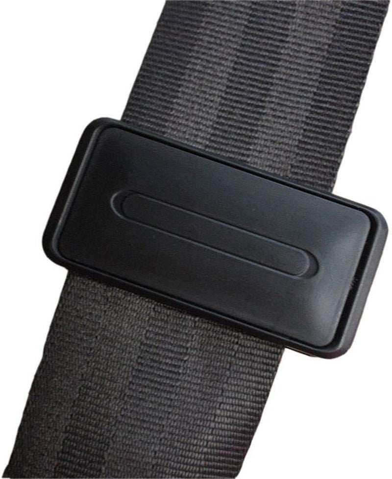 Farochy Car Seat Belt Adjuster, Seatbelt Clips | Smart Adjust Seat Belts to Relax Shoulder Neck Give You a Comfortable and Safe Experience | 2PCS Black - Image 4
