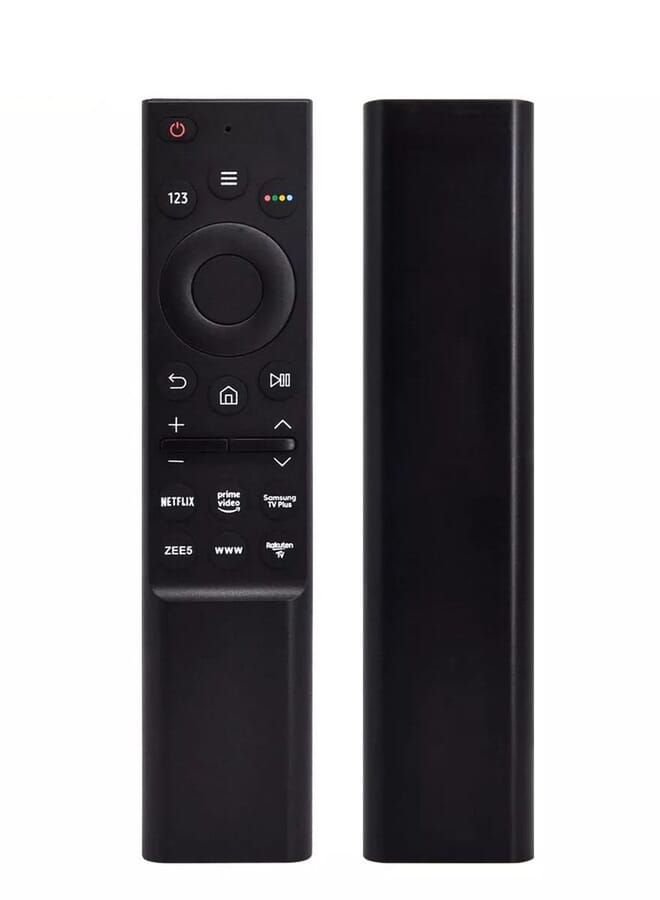 زبون جهاز تحكم عن بعد عالمي Rm-L1729 لتلفزيون سامسونج الذكي Lcd LED Uhd Qled مع أزرار Netflix Prime Video Rakuten Tv Zee5 وSamsung Tv Plus - Image 1