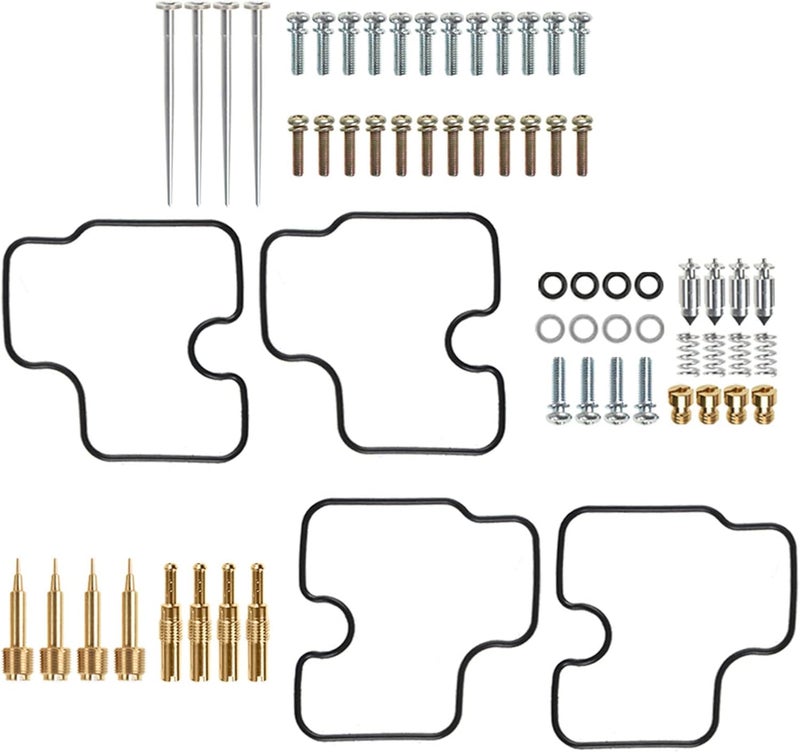 marddpair 4x Carburetor Carb Repair Kits for Honda CBR600F CBR 600F F4 F4I 1999-2000 - Image 1