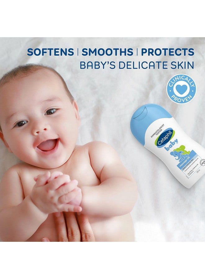 سيتافيل زيت تدليك للأطفال، 200 مل، أبيض - Image 3