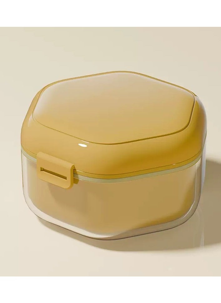 Generic Denture Storage Box, Denture Storage And Cleaning Box  - Image 1