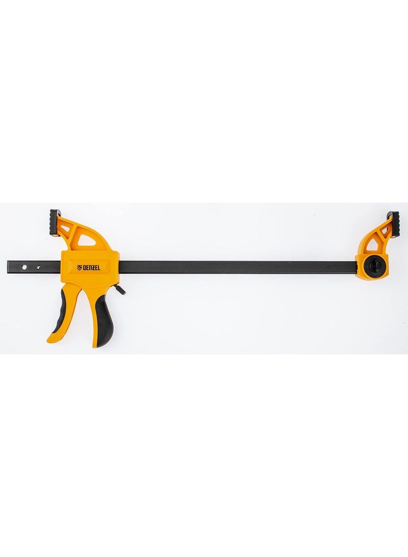 DENZEL Trigger clamp bar, plastic body, one-hand operation (12-inch by 2-3/4-inch (7720565)) - Image 2