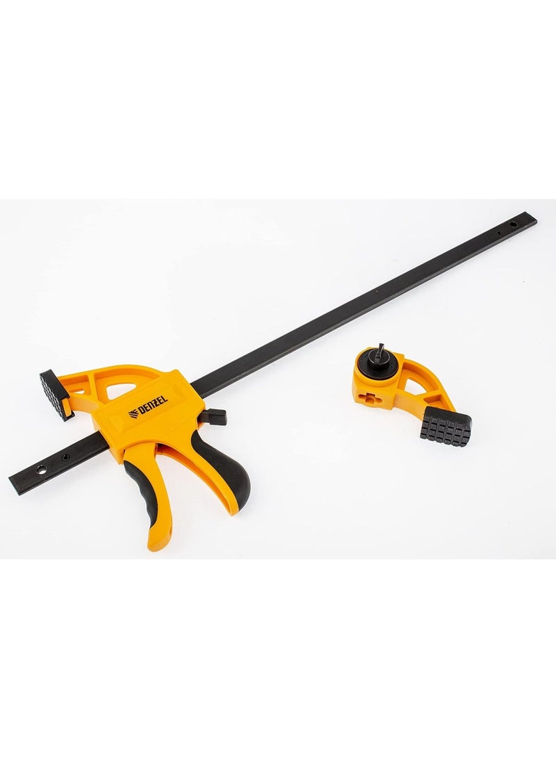 DENZEL Trigger clamp bar, plastic body, one-hand operation (12-inch by 2-3/4-inch (7720565)) - Image 3