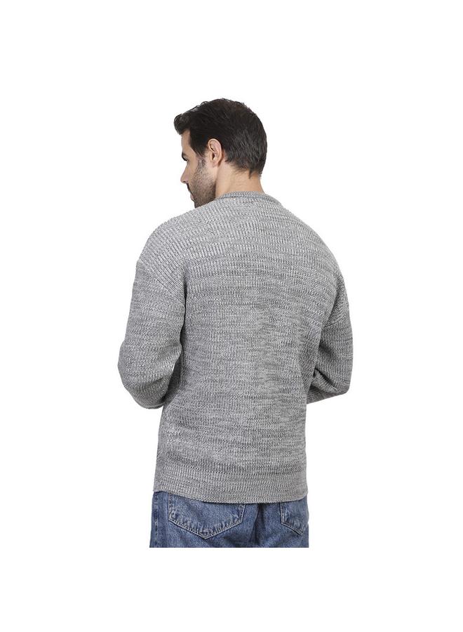 كوب كنزة رجالية كاجوال بأكمام طويلة - Image 1