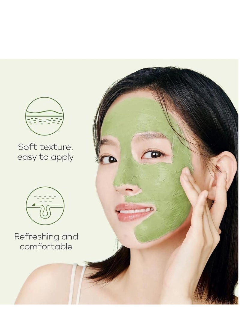 فيني 20 قطعة قناع الطين ، مجموعة قناع الطين للتطهير العميق ، التحكم في الزيت ، تقليص المسام ، هدية أقنعة الوجه الطينية المرطبة ، أقنعة الوجه النباتية 100٪ العناية بالبشرة لجميع أنواع البشرة 5 جم * 20 - Image 5