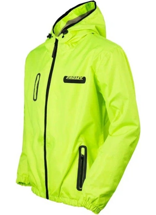 Ebakbak Motorcycle Protected Raincoat Ripstop Polyamide Membrane Fabric Stopwater Corta Vento Raincoat Neon  - Image 1