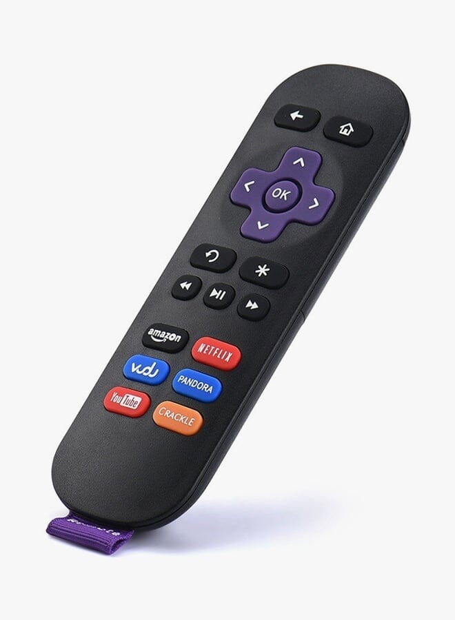 Zaboon Replacement Remote Control For Roku 1 2 3 4 Lt Hd Xd Xs Black - Image 2