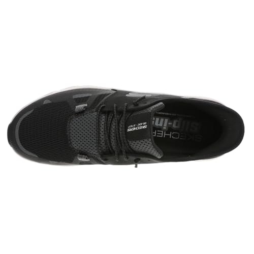 SKECHERS حذاء سكيشرز للرجال Glide-Step Pro سهل الارتداء بدون استخدام اليدين، أسود، 11 عريض - Image 3