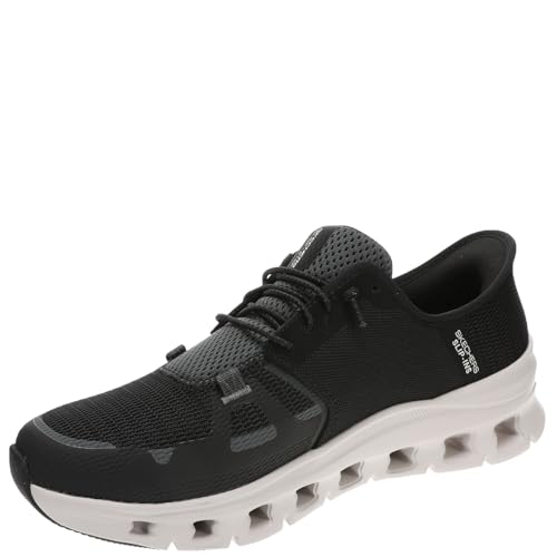 SKECHERS حذاء سكيشرز للرجال Glide-Step Pro سهل الارتداء بدون استخدام اليدين، أسود، 11 عريض - Image 5